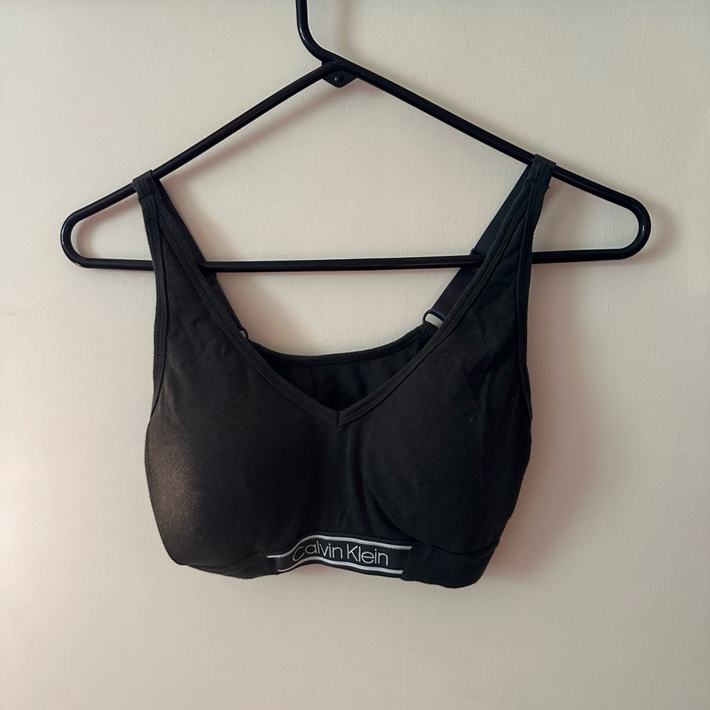 Calvin Klein Dark Green Bralette